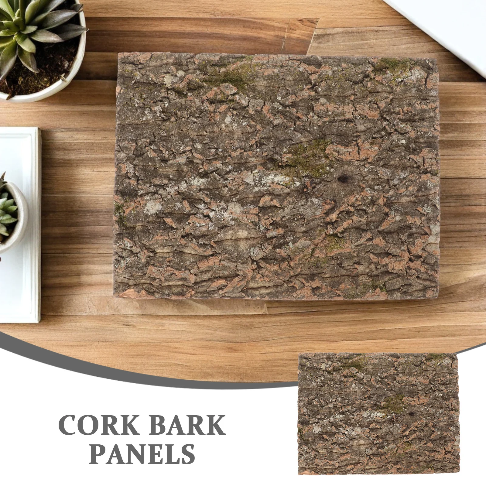 2Pcs Terrarium Background Decor Natural Cork Bark Pieces Reptile Climbing Mat for Glass Enclosures Habitat Decor for Spider
2Pcs Terrarium Background Decor Natural Cork Bark Pieces Reptile Climbing Mat for Glass Enclosures Habitat Decor for Spider