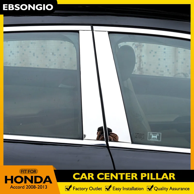 6Pcs Center BC Column Stickers For Honda Accord 2008-2013 Mirror Effect Window Pillar Posts Cover Trim for Accord 2008-2013
6Pcs Center BC Column Stickers For Honda Accord 2008-2013 Mirror Effect Window Pillar Posts Cover Trim for Accord 2008-2013
