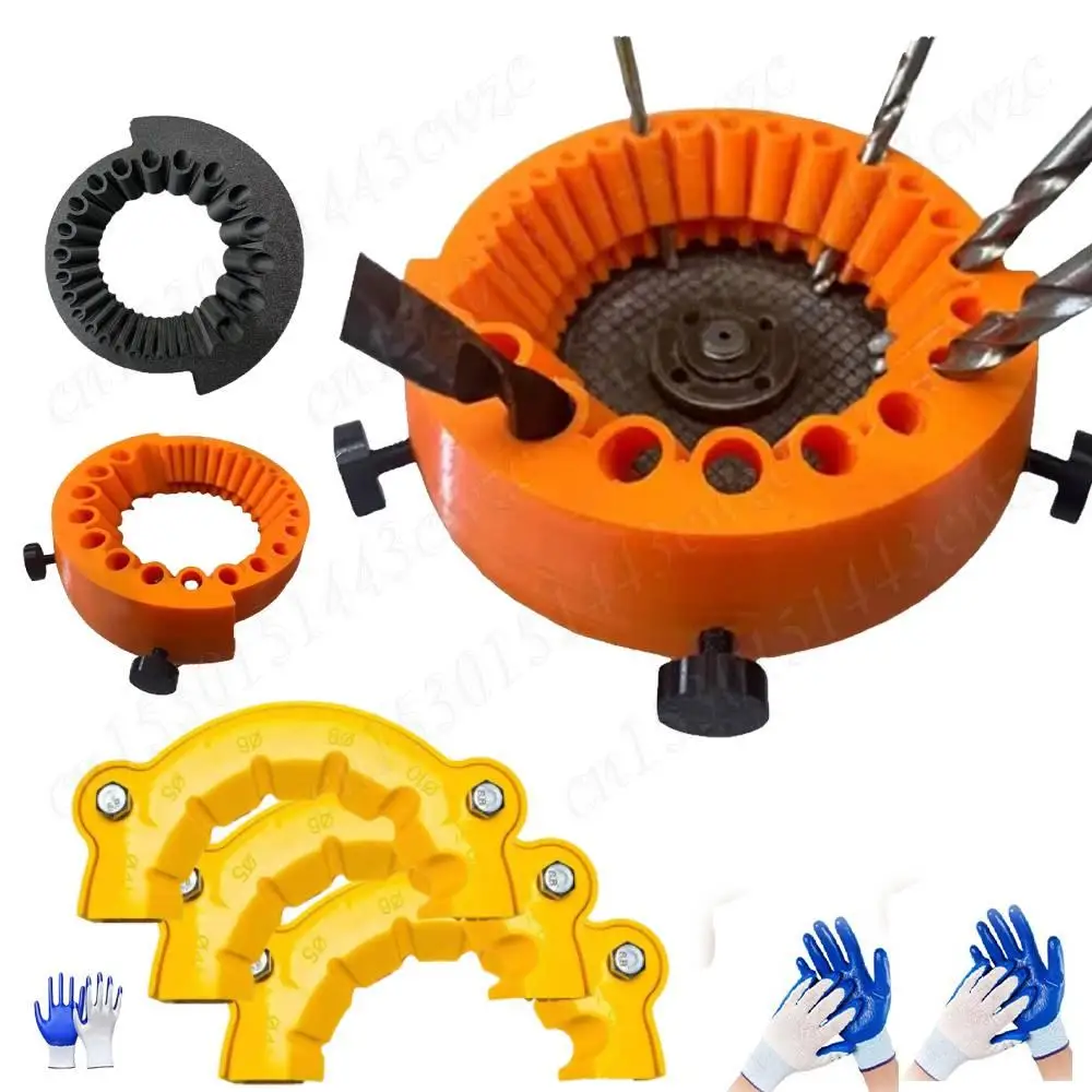 Drill Bit Sharpener 2 To 13 MM Power Drill Bit Grinding Attachment with Gloves Old Drill Bit Grinder Giant Blade Angle Grinder
Drill Bit Sharpener 2 To 13 MM Power Drill Bit Grinding Attachment with Gloves Old Drill Bit Grinder Giant Blade Angle Grinder