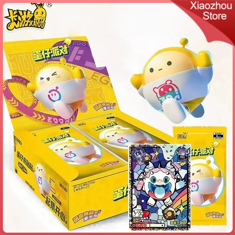 Kayou Genuine Eggyparty Cards Game Anime Bag Eggy Adventure Trendy Pack Collection Trading Peripheral Cards Birthday Toy Gift
Kayou Genuine Eggyparty Cards Game Anime Bag Eggy Adventure Trendy Pack Collection Trading Peripheral Cards Birthday Toy Gift