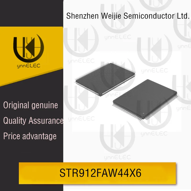 STR912FAW44X6 STMicroelectronics ARM966E-S MCU, 96MHz, 512KB Flash, CAN/Ethernet, LQFP-128
STR912FAW44X6 STMicroelectronics ARM966E-S MCU, 96MHz, 512KB Flash, CAN/Ethernet, LQFP-128