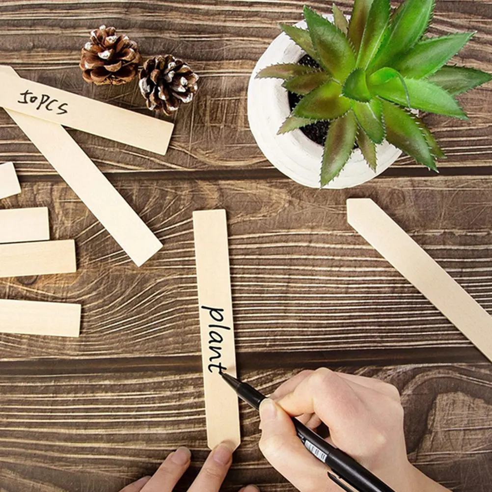 Wooden Plant Labels Garden Markers Blank Signs for Flowers Vegetables Potted Plants Outdoor Tags Eco Friendly Wooden Arrow Shape
Wooden Plant Labels Garden Markers Blank Signs for Flowers Vegetables Potted Plants Outdoor Tags Eco Friendly Wooden Arrow Shape
