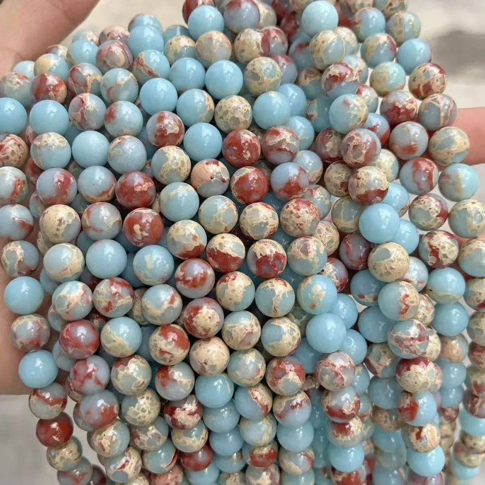 4 6 8 10mm Snakeskin Jasper Beads Natural Crystals Shoushan Stone Round Loose Spacer Bead for Jewelry Making DIY Bracelets Gift
4 6 8 10mm Snakeskin Jasper Beads Natural Crystals Shoushan Stone Round Loose Spacer Bead for Jewelry Making DIY Bracelets Gift
