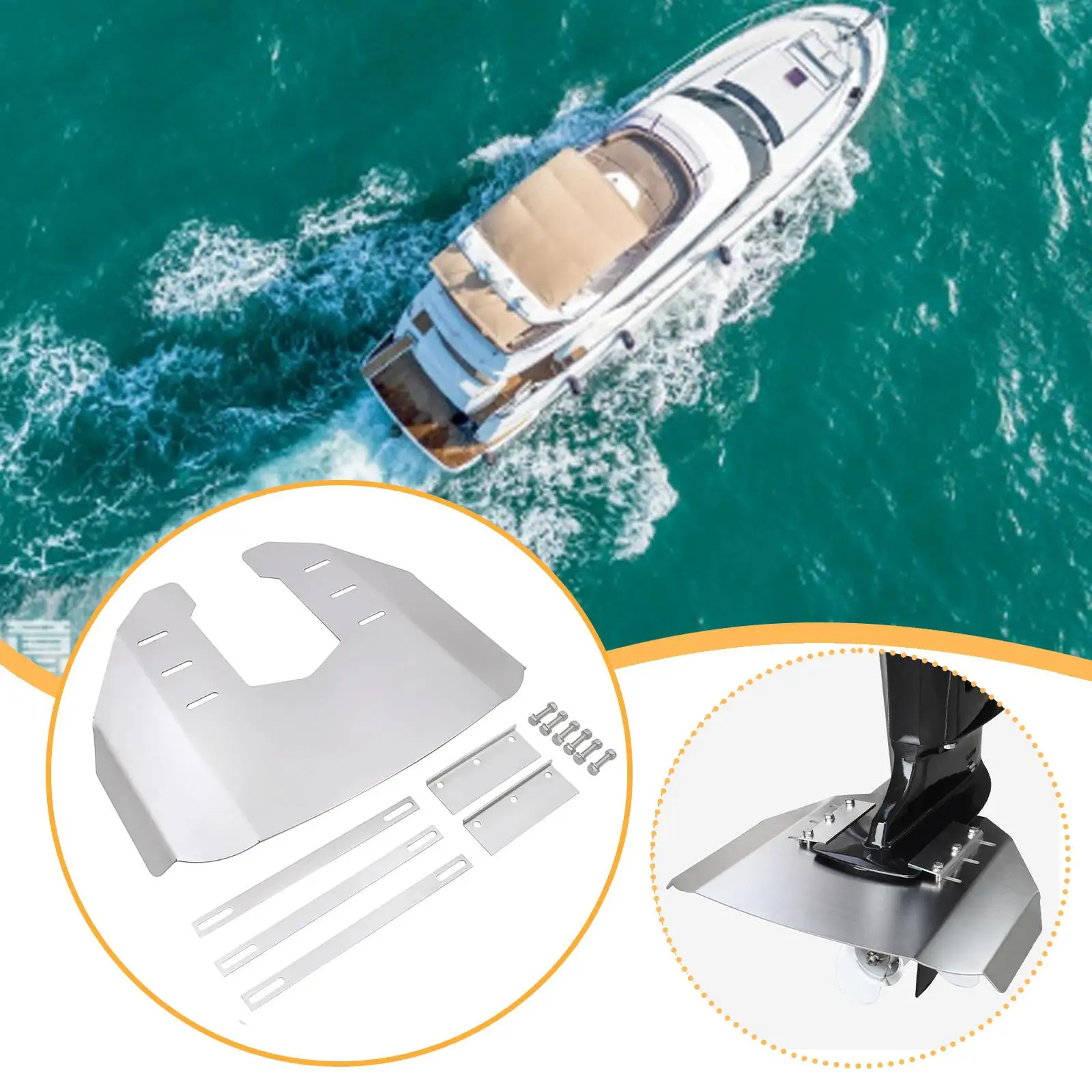 Boat Hydrofoil Stabilizer Outboard Motor Stabiliser for 40 to 350HP Portable Sturdy High Performance Professional Accessories
Boat Hydrofoil Stabilizer Outboard Motor Stabiliser for 40 to 350HP Portable Sturdy High Performance Professional Accessories