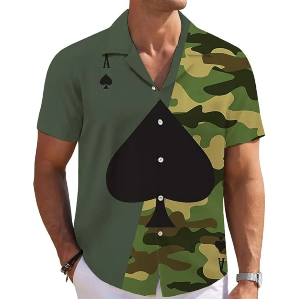 Мужская рубашка с отложным воротником и принтом «Математические формулы», модная, в европейском и американском стиле, с коротким рукавом
Мужская рубашка с отложным воротником и принтом «Математические формулы», модная, в европейском и американском стиле, с коротким рукавом