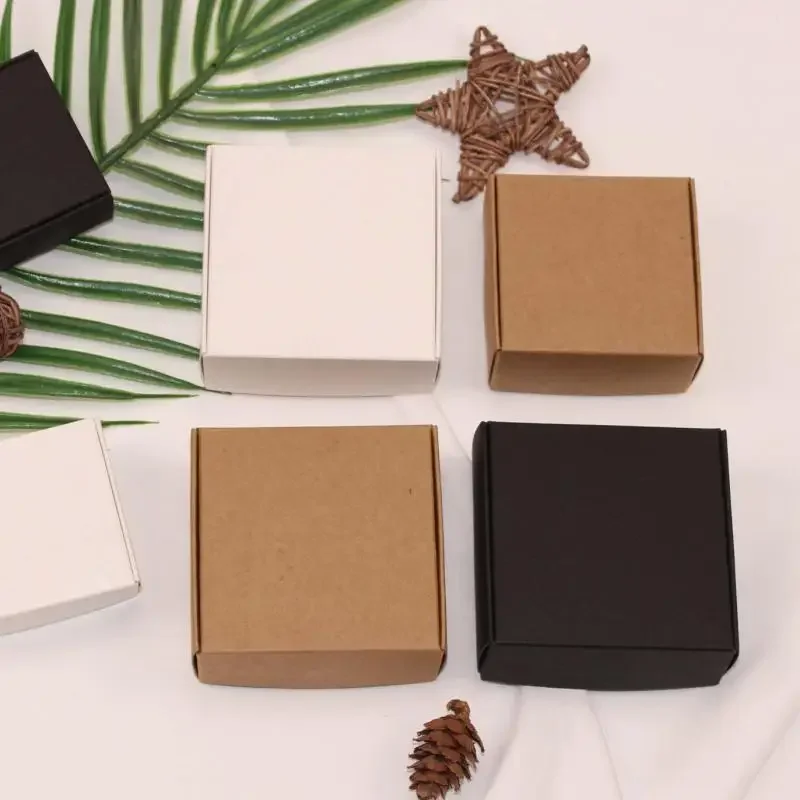 Black kraft paper craft box small white black soap cardboard paper packing/package box paper candy gift soap packaging box 100pc
Black kraft paper craft box small white black soap cardboard paper packing/package box paper candy gift soap packaging box 100pc