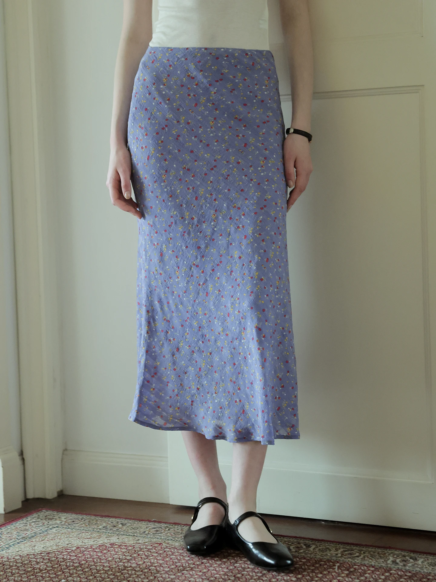 Chun Ye White Monet Garden High Waist Texture Floral Long Skirt Women Summer Casual Versatile Half Skirt Polyester Fiber Prin...
Chun Ye White Monet Garden High Waist Texture Floral Long Skirt Women Summer Casual Versatile Half Skirt Polyester Fiber Prin...