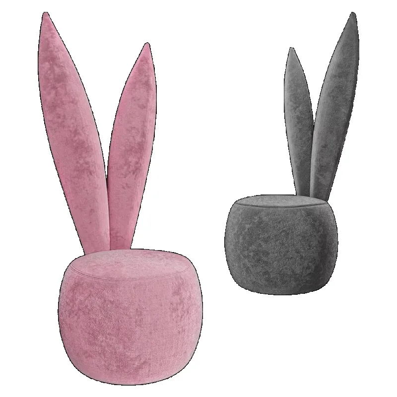 Modern Minimalist Rabbit Dressing Stool Single Sofa Chair Children Leisure Back Bedroom for Home Furniture Living Room
Modern Minimalist Rabbit Dressing Stool Single Sofa Chair Children Leisure Back Bedroom for Home Furniture Living Room