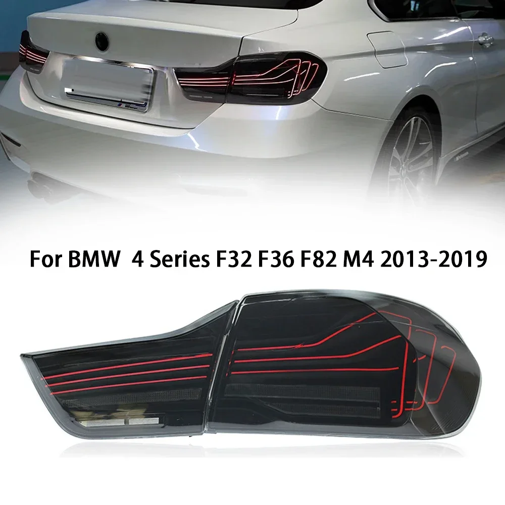 Задний фонарь автозапчастей для 4Series F32 2013-2019 F36 F82 M4, новейший лазерный стиль DRL, стоп-сигнал заднего хода, автомобильные аксессуары, модифицированные 
Задний фонарь автозапчастей для 4Series F32 2013-2019 F36 F82 M4, новейший лазерный стиль DRL, стоп-сигнал заднего хода, автомобильные аксессуары, модифицированные