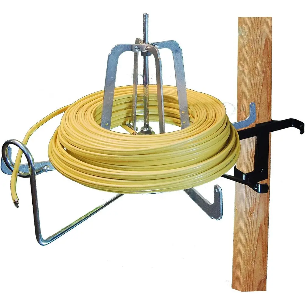 Dual-Sided Adjustable StudWire Dispenser for 2x4 and 2x6 Wall Installations
Dual-Sided Adjustable StudWire Dispenser for 2x4 and 2x6 Wall Installations