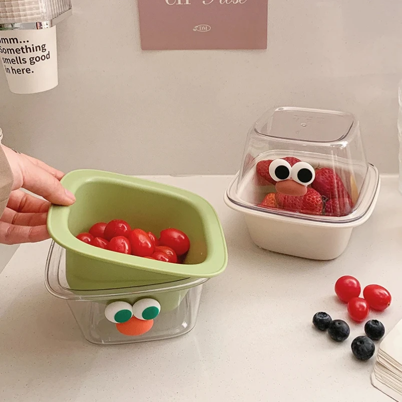 Creative Cute Thickened Double Layer Mini Drain Basket Multi-functional Household Fruit Snack Storage Basket Kitchen Accessories
Creative Cute Thickened Double Layer Mini Drain Basket Multi-functional Household Fruit Snack Storage Basket Kitchen Accessories