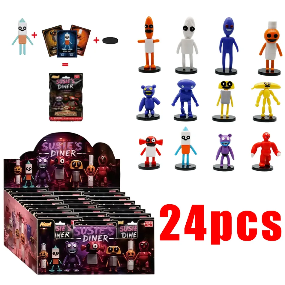 Susie's Diner Figures Blind Bag Horror Game Character Model Dolls Collectible Action Figures Toys Kids Gift
Susie's Diner Figures Blind Bag Horror Game Character Model Dolls Collectible Action Figures Toys Kids Gift