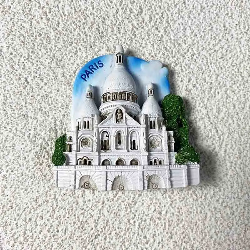 Paris Saint-Sulpice Cathedral Travel Souvenir Creative 3D Resin Decorative Craft Magnetic Fridge Magnet
Paris Saint-Sulpice Cathedral Travel Souvenir Creative 3D Resin Decorative Craft Magnetic Fridge Magnet