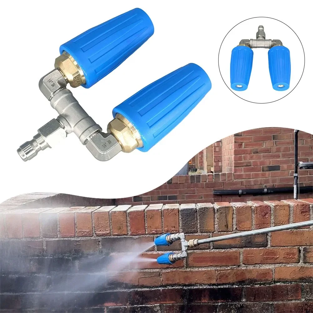 Инструмент для распыления Tip1/4 ", Распылительная насадка для чистки 4-6GPM, насадка высокого давления 4000psi, садовая двойная турбо сменная вращающаяся шайба
Инструмент для распыления Tip1/4 ", Распылительная насадка для чистки 4-6GPM, насадка высокого давления 4000psi, садовая двойная турбо сменная вращающаяся шайба