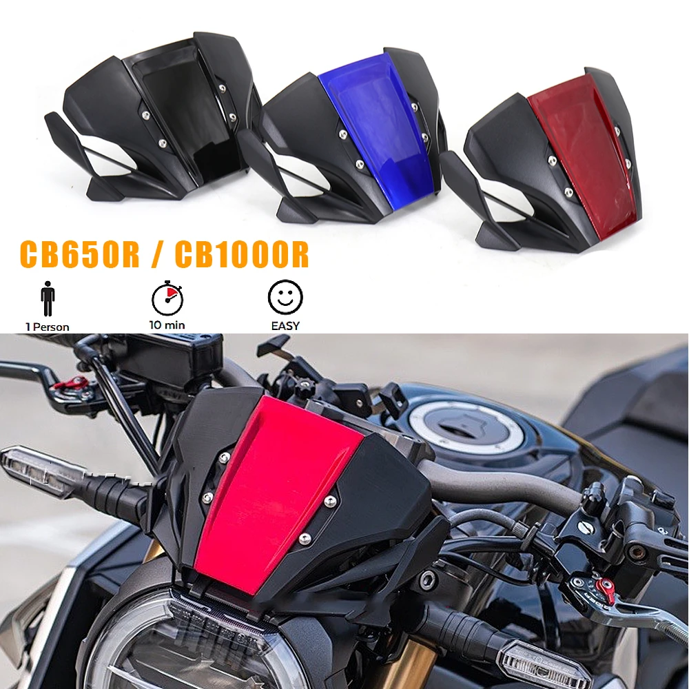 Ветрозащитный экран для мотоцикла HONDA CB650R CB1000R CB 650R 1000R CB 650 1000 R 
Ветрозащитный экран для мотоцикла HONDA CB650R CB1000R CB 650R 1000R CB 650 1000 R