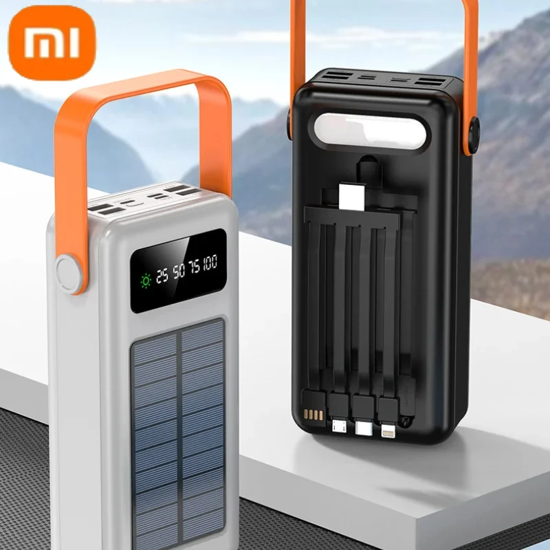 Xiaomi 200000mAh Large Capacity Solar Power Bank Fast Charging Portable with Lanyard Compass External Battery Outdoor Camping
Xiaomi 200000mAh Large Capacity Solar Power Bank Fast Charging Portable with Lanyard Compass External Battery Outdoor Camping