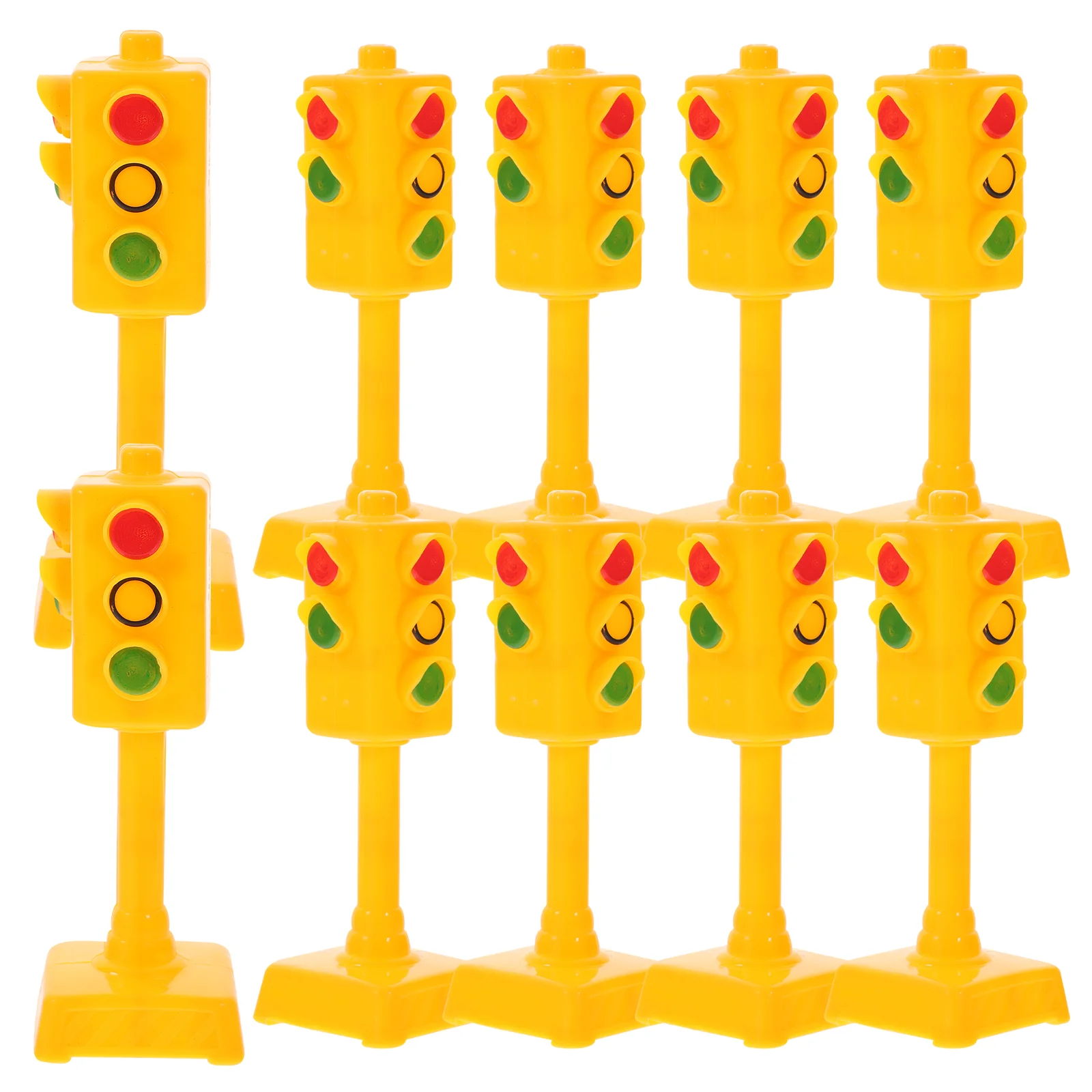 10pcs Traffic Light Model Toppers Decor ABS Material Kids Toys Non Remote Control Cake Decoration Party Favor Simulation
10pcs Traffic Light Model Toppers Decor ABS Material Kids Toys Non Remote Control Cake Decoration Party Favor Simulation