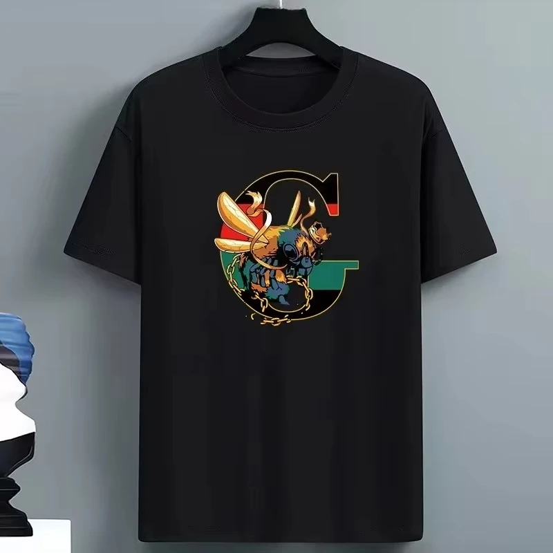 Summer Men's Cotton Casual Loose Fit Large Letter Print Round Neck Short Sleeved Tshirt Top High Street Unisex Style MenClothing
Summer Men's Cotton Casual Loose Fit Large Letter Print Round Neck Short Sleeved Tshirt Top High Street Unisex Style MenClothing