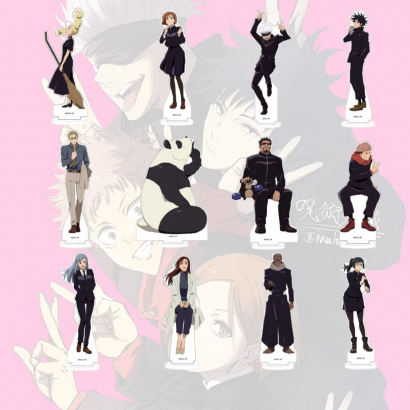 15Cm Acrylic Standing Plates for Jujutsu Kaisen Anime Character Desktop Ornament Decorative Creativity Exquisite Fans Gift Toys
15Cm Acrylic Standing Plates for Jujutsu Kaisen Anime Character Desktop Ornament Decorative Creativity Exquisite Fans Gift Toys