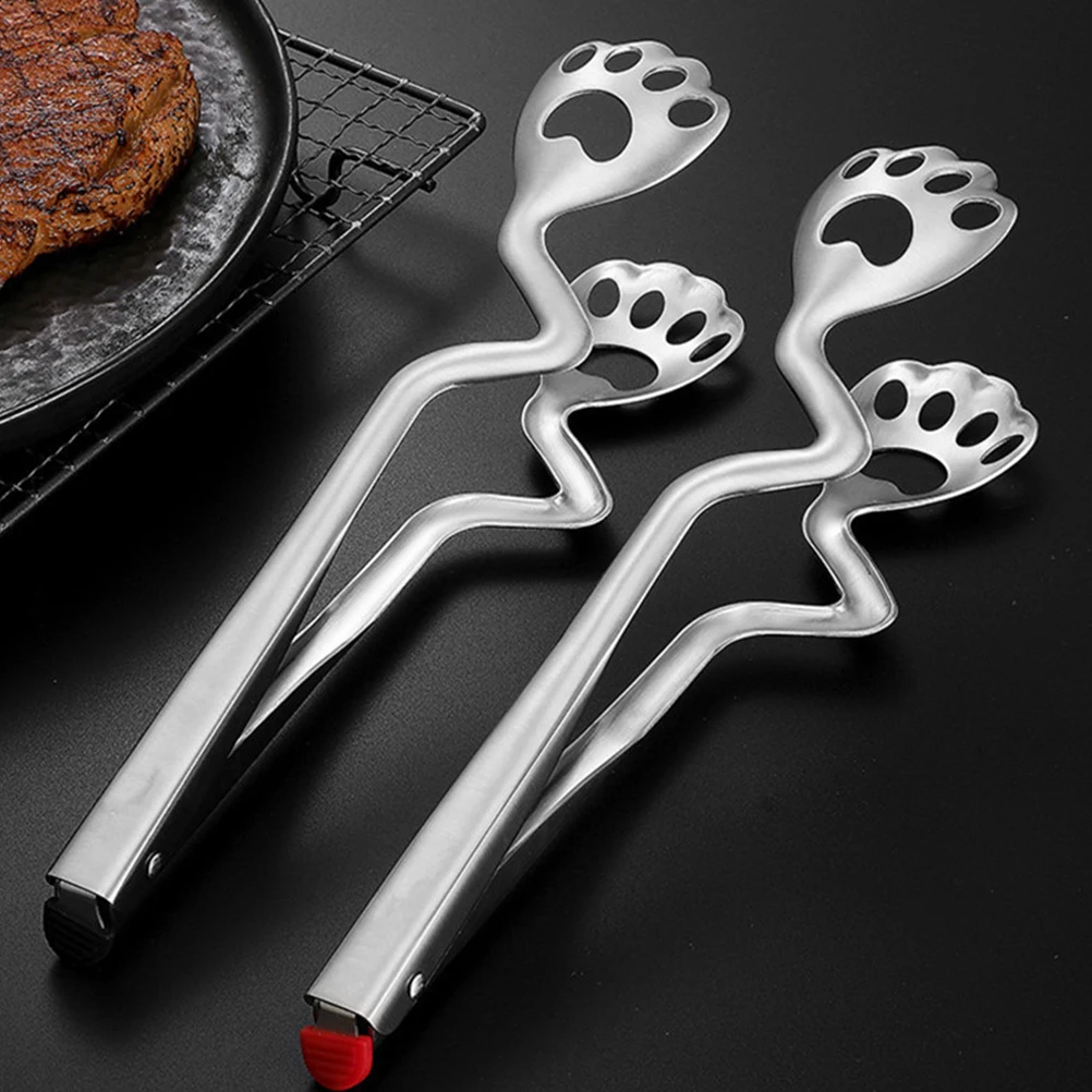 Stainless Steel Food Tongs BBQ Tool Lightweight Rust-proof Corrosion-resistant Suitable Home Party Hotel Restaurant Kitchen Bar
Stainless Steel Food Tongs BBQ Tool Lightweight Rust-proof Corrosion-resistant Suitable Home Party Hotel Restaurant Kitchen Bar
