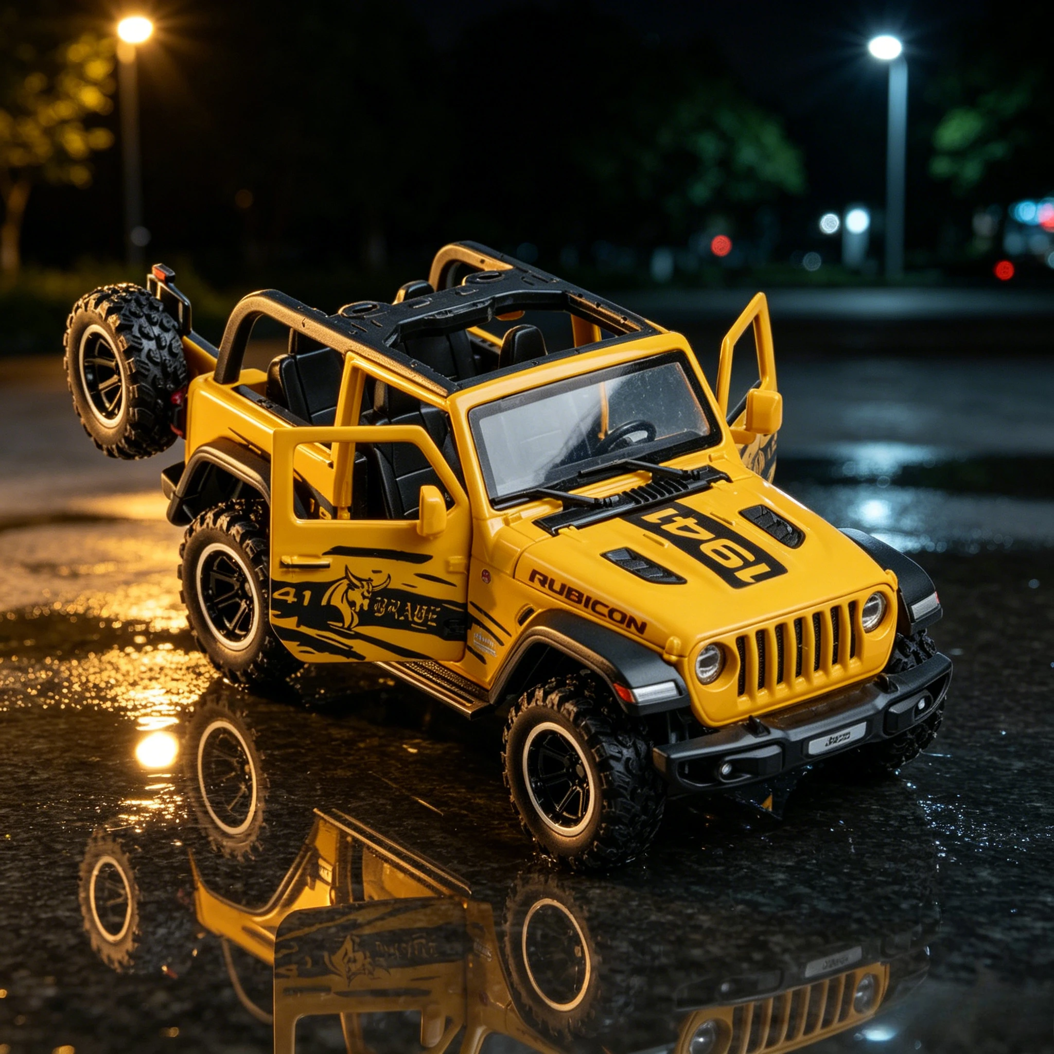 1:32 1941 Wrangler Rubicon Alloy Diecast Car Models Toy Metal Off-Road Vehicles with Sound Light Car Toys for Boys
1:32 1941 Wrangler Rubicon Alloy Diecast Car Models Toy Metal Off-Road Vehicles with Sound Light Car Toys for Boys