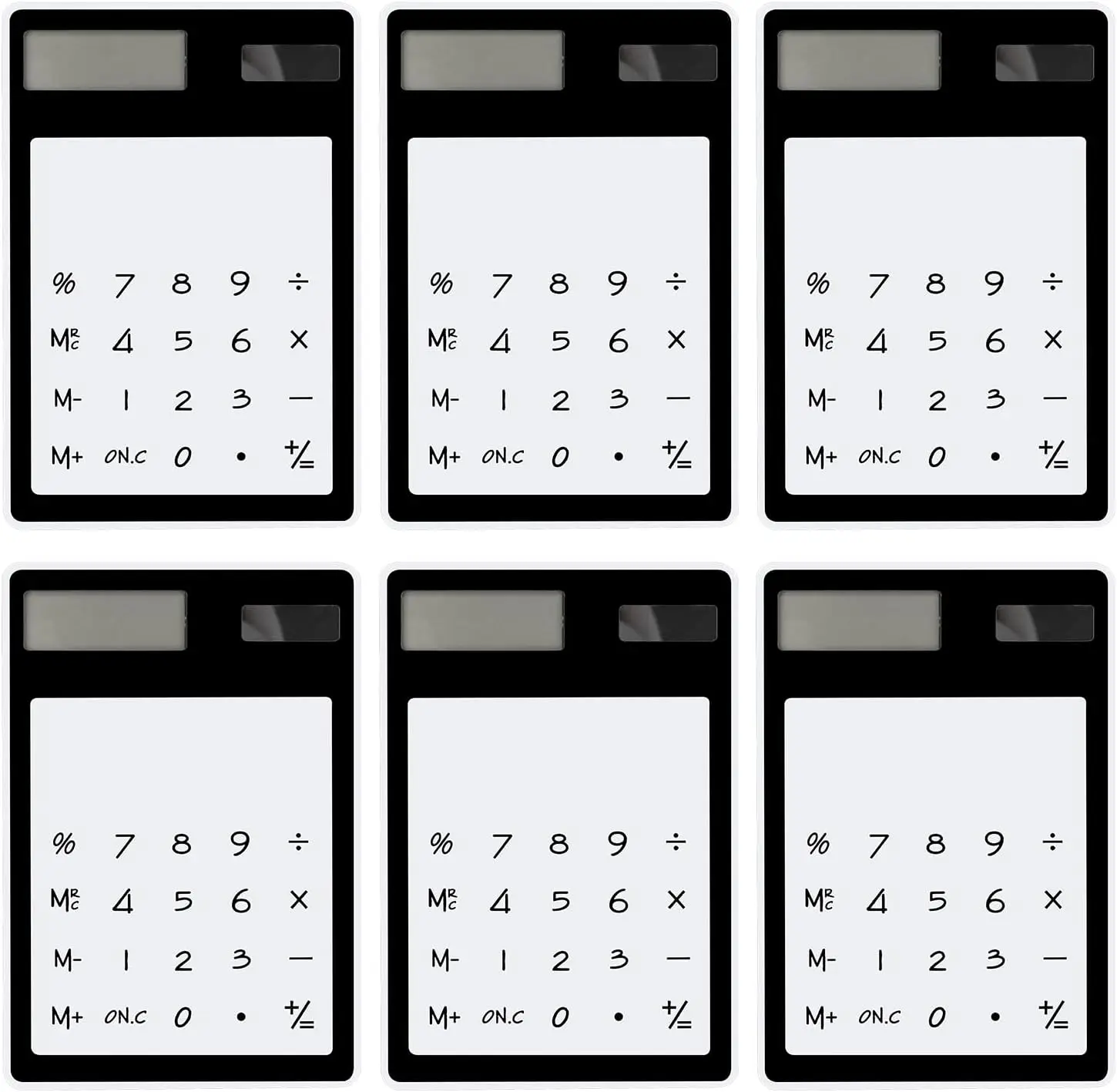 Solar Powered Calculator Small, Transparent Calculator for Desk, Portable Calculator Transparent, Touch Screen Calculator, Deskt
Solar Powered Calculator Small, Transparent Calculator for Desk, Portable Calculator Transparent, Touch Screen Calculator, Deskt