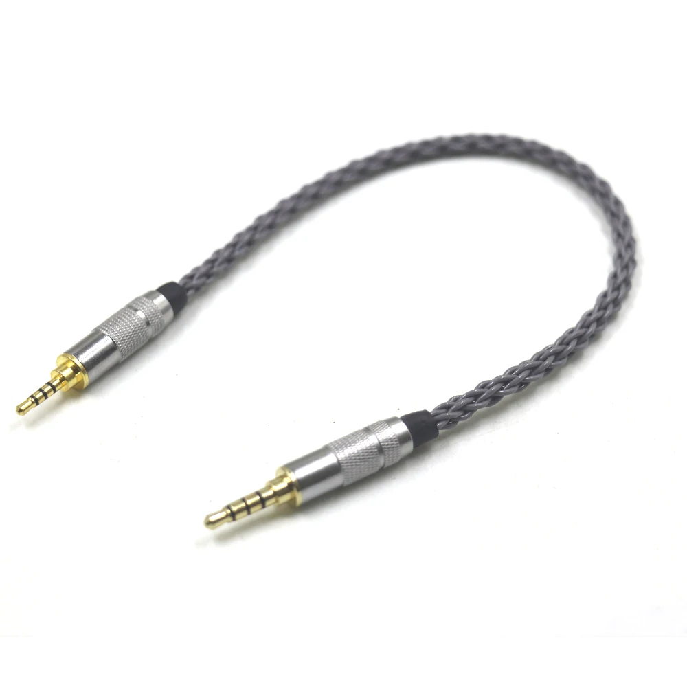 8 Core Balance Audio Cable Male 2.5mm to 3.5mm Balanced Male Headphone Conversion Cable Line Adapter
8 Core Balance Audio Cable Male 2.5mm to 3.5mm Balanced Male Headphone Conversion Cable Line Adapter