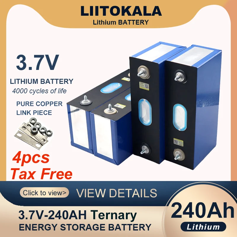 4 шт. liitokala 3,7 в Ач тройной литиевый аккумулятор для 3s 12 в 24 В электрического транспортного средства автономный Солнечный ветровой инвертор без пошлины
4 шт. liitokala 3,7 в Ач тройной литиевый аккумулятор для 3s 12 в 24 В электрического транспортного средства автономный Солнечный ветровой инвертор без пошлины