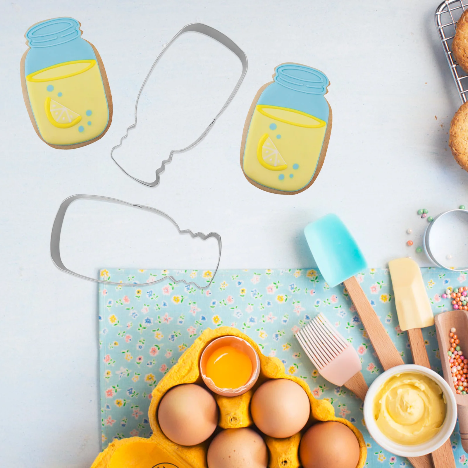 10 Pcs Cookies Biscuits Milk Bottle DIY Baking Mold Creative Stainless Steel Cake 
10 Pcs Cookies Biscuits Milk Bottle DIY Baking Mold Creative Stainless Steel Cake