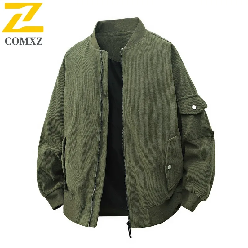 COMXZ вельветовая тяжелая куртка с нашивками, мужская весенняя свободная японская мода премиум-класса, повседневное пальто с капюшоном
COMXZ вельветовая тяжелая куртка с нашивками, мужская весенняя свободная японская мода премиум-класса, повседневное пальто с капюшоном