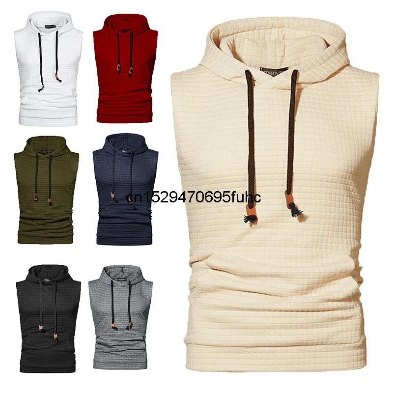 Men's Sleeveless Hoodie Shirt Bodybuilding Muscle T Shirts Summer Workout Tank Top Sleeveless Gym Hoodies Top Tees Men Clothing
Men's Sleeveless Hoodie Shirt Bodybuilding Muscle T Shirts Summer Workout Tank Top Sleeveless Gym Hoodies Top Tees Men Clothing