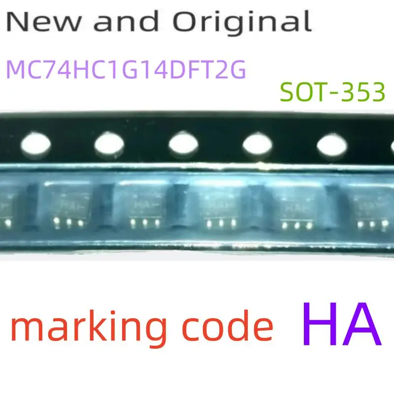 Mc74Hc1G14Dft2G Sot363 Inverter with Schmitt-Trigger Input Marking Code Ha
Mc74Hc1G14Dft2G Sot363 Inverter with Schmitt-Trigger Input Marking Code Ha