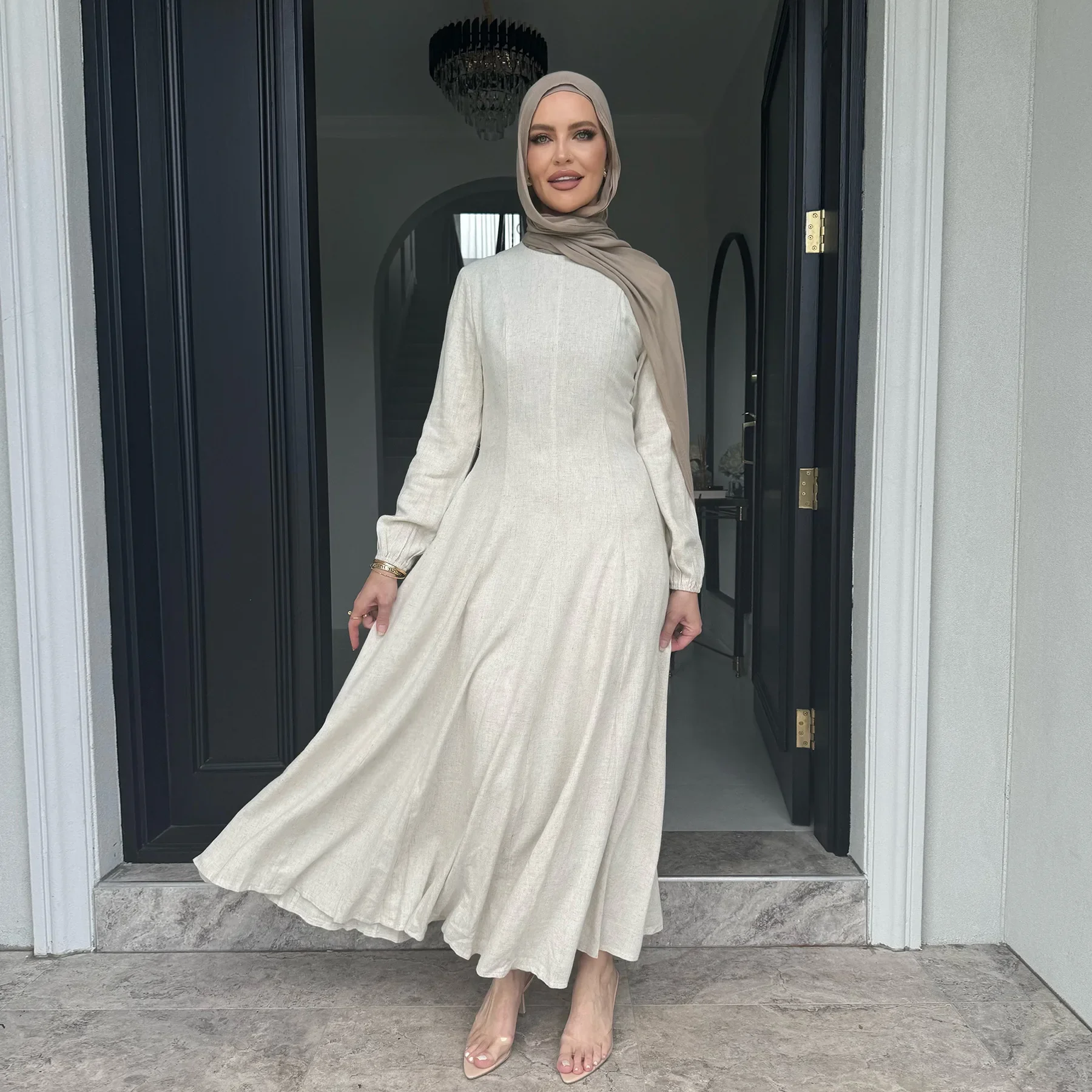 Elegant Dubai Abayas for Women Muslim Long Swing Dress Turkey Kaftan Eid Djellaba Islam Clothing Arab Robe Femme Musulmane Gown
Elegant Dubai Abayas for Women Muslim Long Swing Dress Turkey Kaftan Eid Djellaba Islam Clothing Arab Robe Femme Musulmane Gown