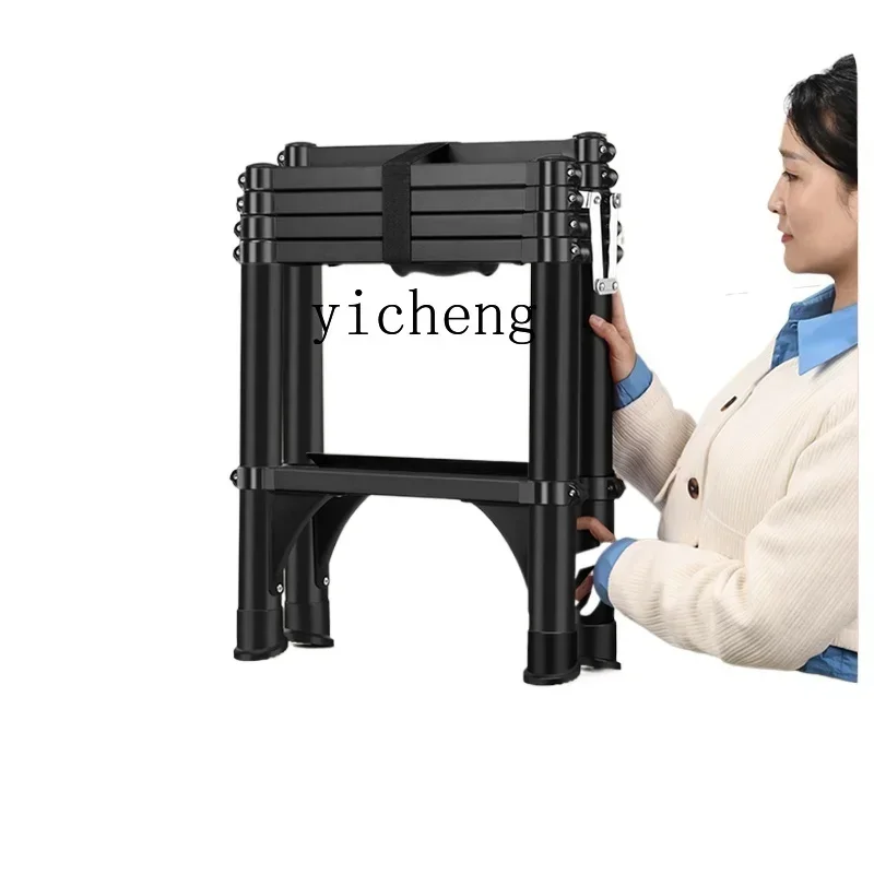 household ladder folding telescopic herringbone ladder engineering aluminum alloy thickened multi-functional lifting stairs
household ladder folding telescopic herringbone ladder engineering aluminum alloy thickened multi-functional lifting stairs