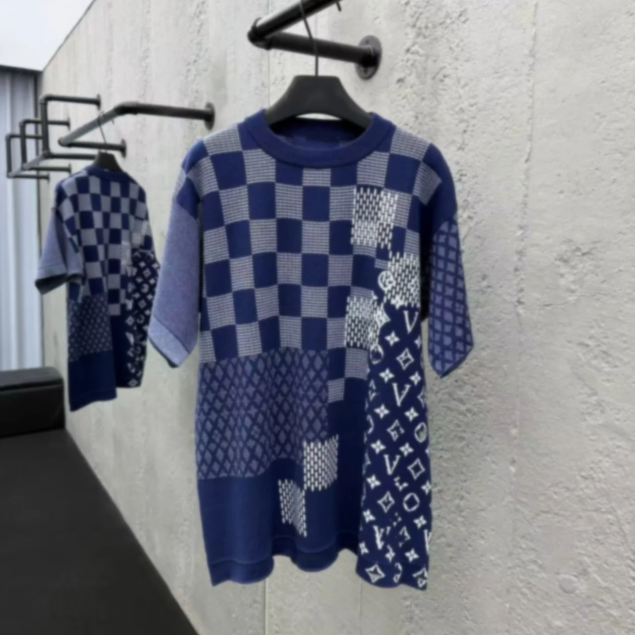 Casual round Ne T-irt ex Cotton Plaid Pattern Summer Faionable Versatile European Sle Ceiling Quali Sweat Absor...
Casual round Ne T-irt ex Cotton Plaid Pattern Summer Faionable Versatile European Sle Ceiling Quali Sweat Absor...