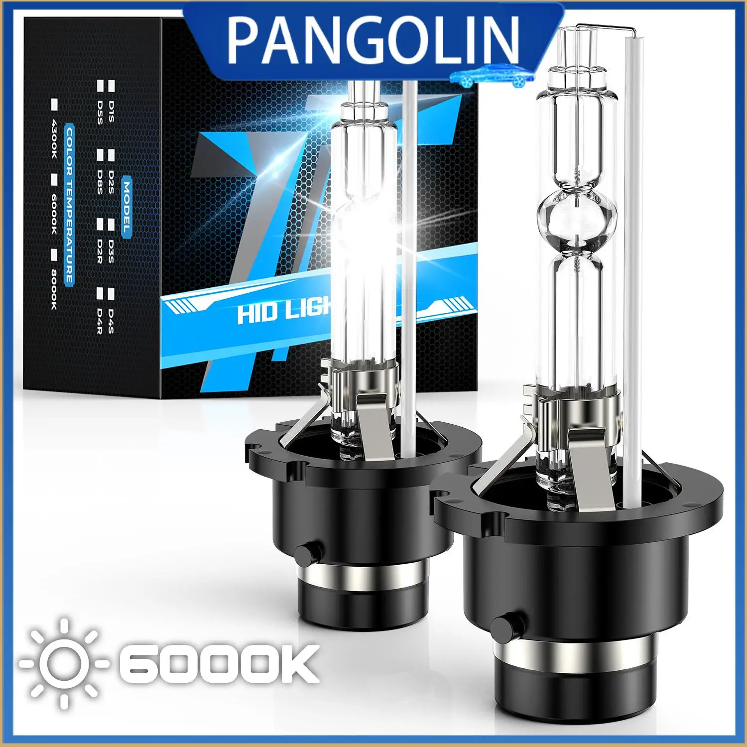 PANGOLIN 2 шт. D2S 6000K HID лампы 35 Вт ксеноновые фары супер яркие 300% яркие, чем галогенные 4000LM автомобильные фары
PANGOLIN 2 шт. D2S 6000K HID лампы 35 Вт ксеноновые фары супер яркие 300% яркие, чем галогенные 4000LM автомобильные фары