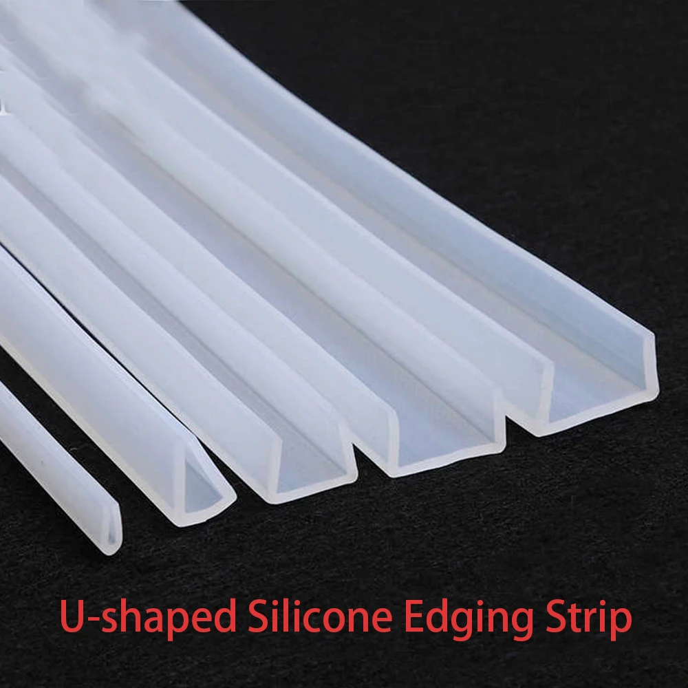 1-4 Meter Silicone U-Shaped Strip High Temperature Resistant Waterproof Sealing Decorative Strip Steel Plate Edge Banding Strip
1-4 Meter Silicone U-Shaped Strip High Temperature Resistant Waterproof Sealing Decorative Strip Steel Plate Edge Banding Strip