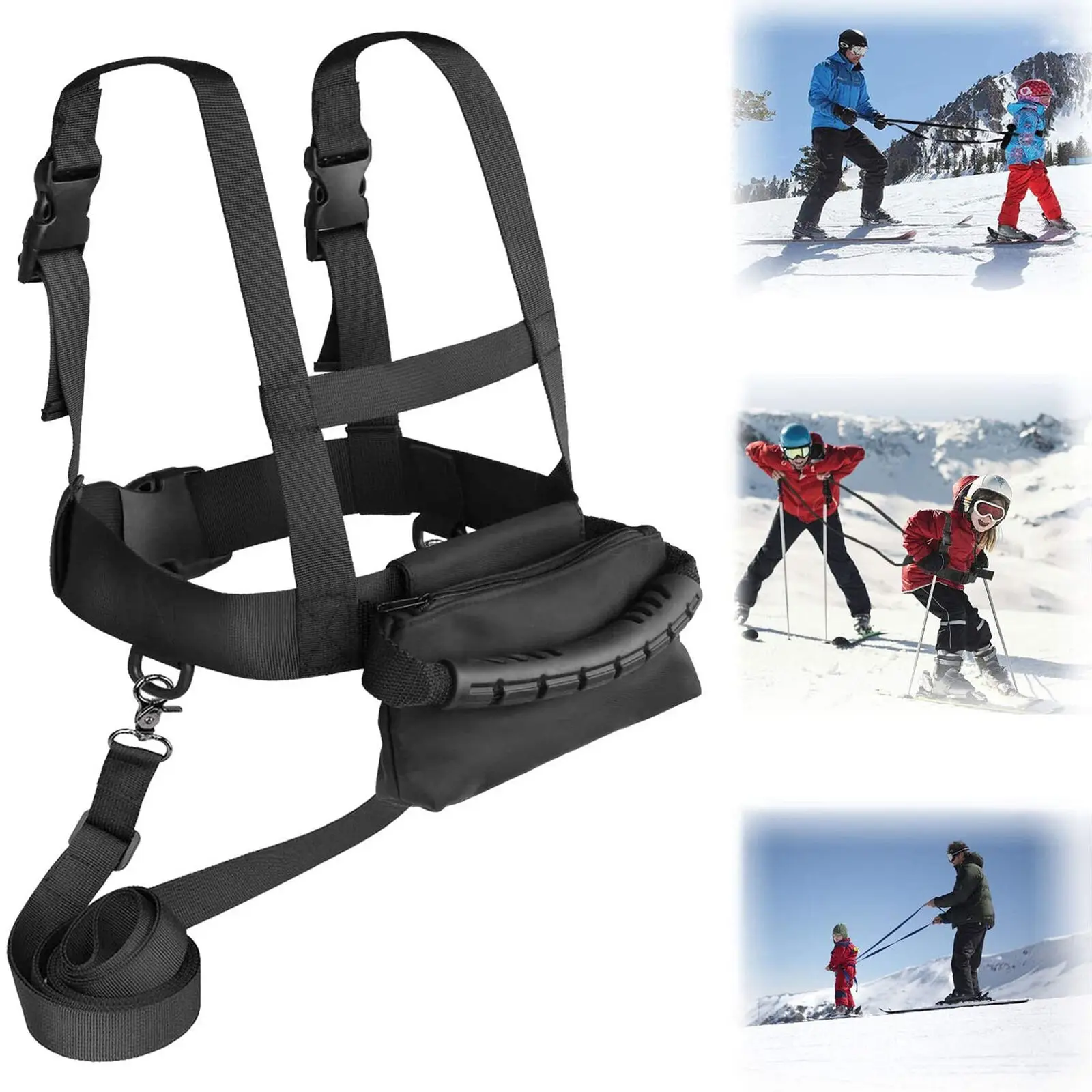 Kids Ski Safety Shoulder Harness Skating Leash For Beginners Ski Training Shoulder Harness Anti-Falling Chest Strap
Kids Ski Safety Shoulder Harness Skating Leash For Beginners Ski Training Shoulder Harness Anti-Falling Chest Strap