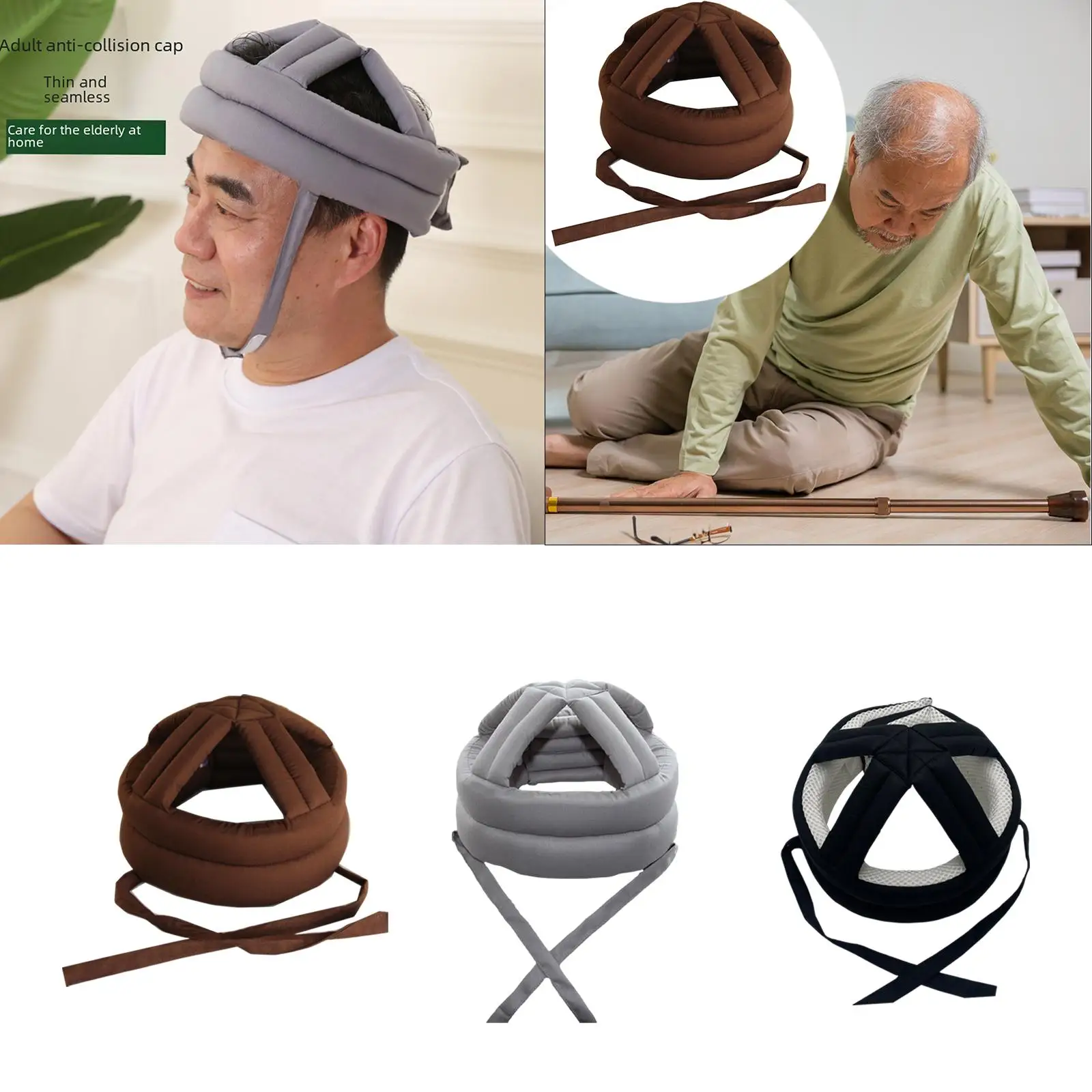 Elderly Protective Head Hat Circumference 55-70cm Anti Fall for Men Women Adjustable Universal Fall Protection Hat Anti Fall Cap
Elderly Protective Head Hat Circumference 55-70cm Anti Fall for Men Women Adjustable Universal Fall Protection Hat Anti Fall Cap