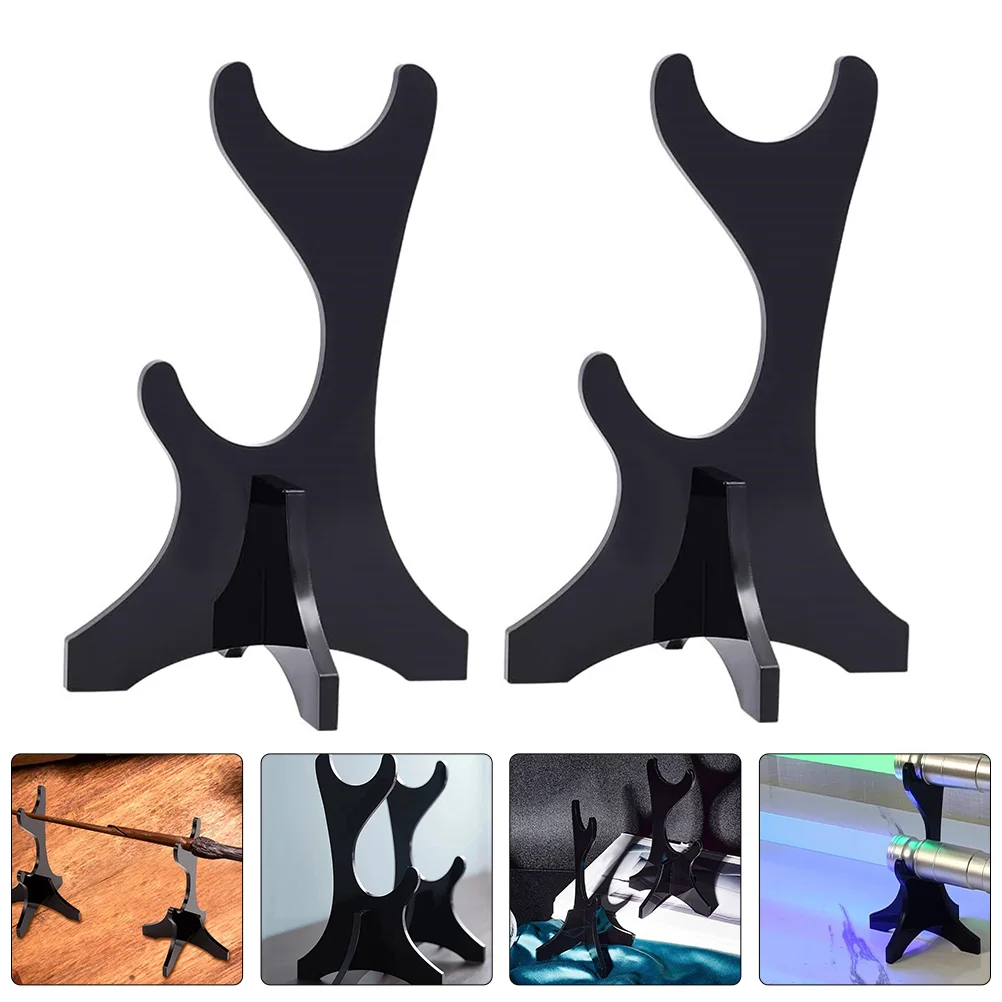 2 Pcs Lightsabers Display Stand Sword Acrylic Wall-mounted Tabletop Black for Desktop
2 Pcs Lightsabers Display Stand Sword Acrylic Wall-mounted Tabletop Black for Desktop