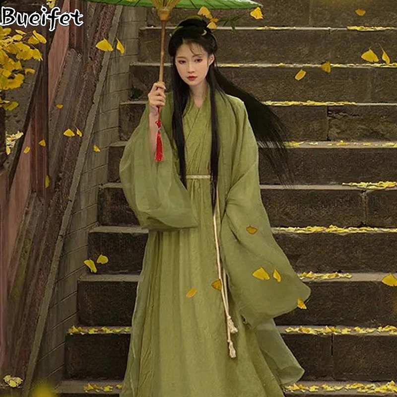 Vintage Chinese Traditional Hanfu Women Elegant Princess Cosplay Stage Costumes Party Dance Cloth Tang Suit Oriental Folk Dress
Vintage Chinese Traditional Hanfu Women Elegant Princess Cosplay Stage Costumes Party Dance Cloth Tang Suit Oriental Folk Dress