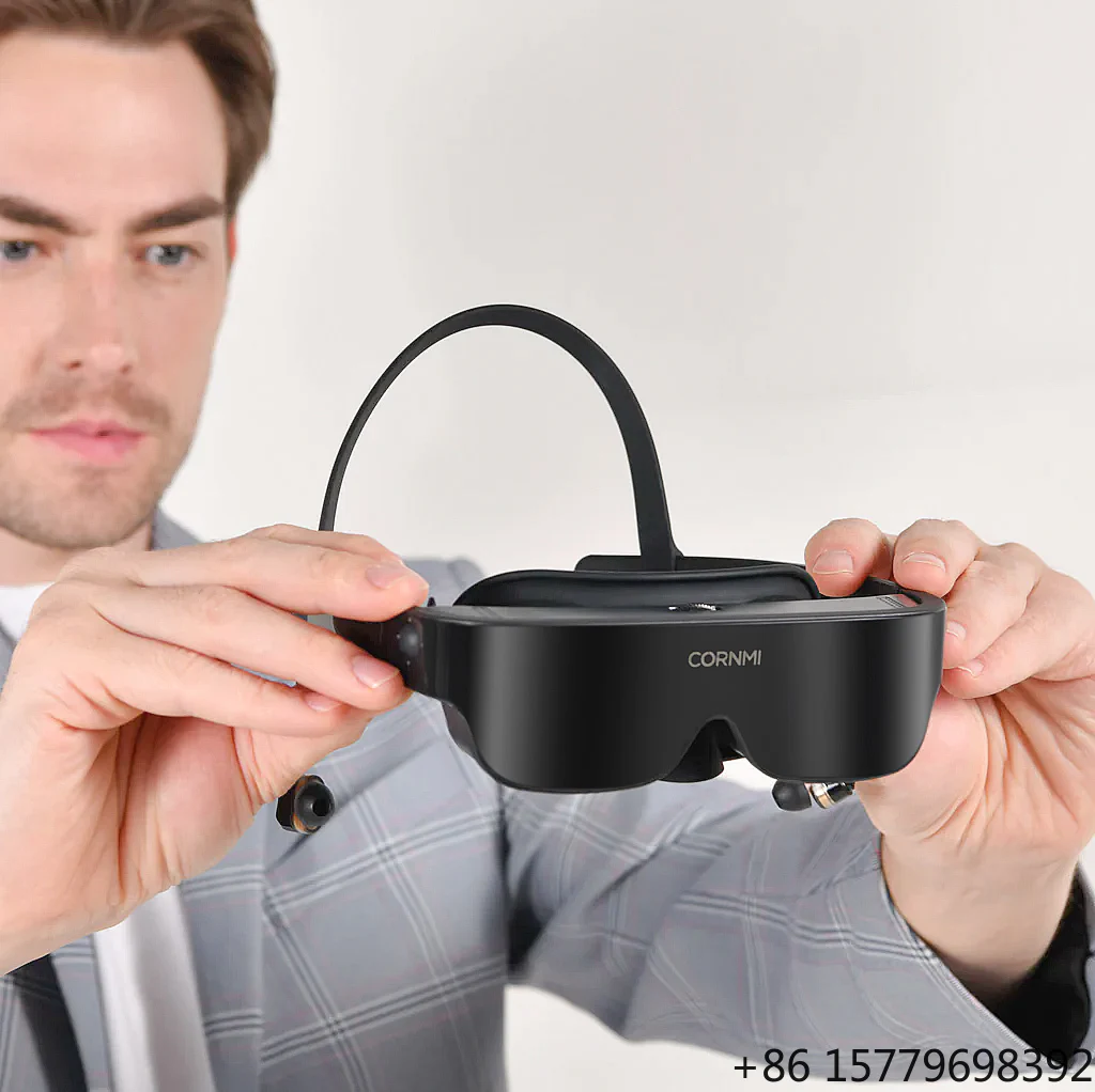 Immersive 3D Head Mounted Display Virtual Reality, Smart Glasses Stock for Private Cinema & Gaming
Immersive 3D Head Mounted Display Virtual Reality, Smart Glasses Stock for Private Cinema & Gaming