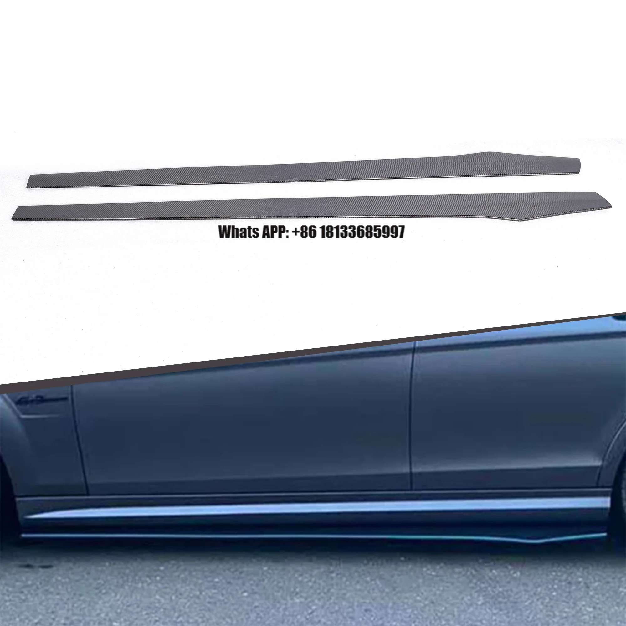 Universal Type Carbon Fiber Side Skirt for BMW F30 F32 F33 F36 M Sport 2014+
Universal Type Carbon Fiber Side Skirt for BMW F30 F32 F33 F36 M Sport 2014+