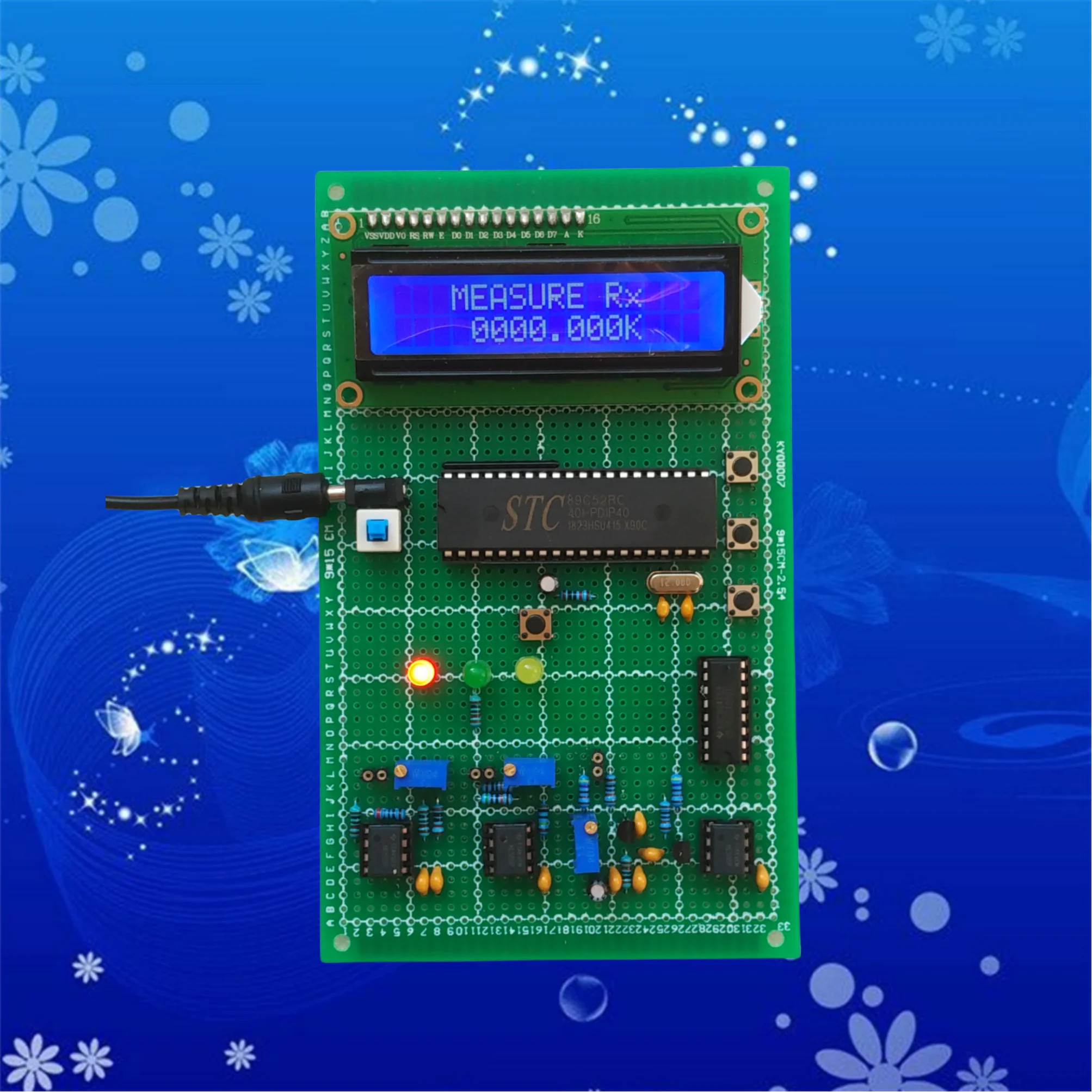 Design of STM32/51 Microcontroller Resistance, Capacitance, Inductance Measuring Instrument, RLC Tester, RCL LRC Tester