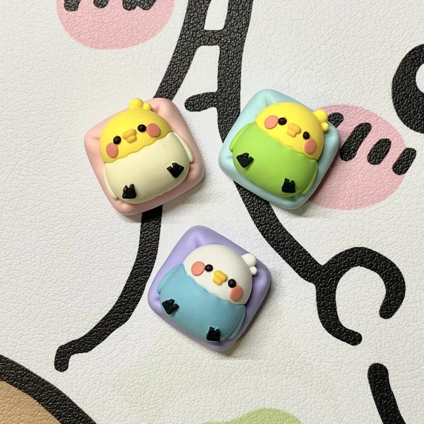 Kawaii Parrot Resin Keycap Original Cute Single Replace Esc Anime Style Mechanical Keyboard Decoration Ornament Gifts For Friend
Kawaii Parrot Resin Keycap Original Cute Single Replace Esc Anime Style Mechanical Keyboard Decoration Ornament Gifts For Friend