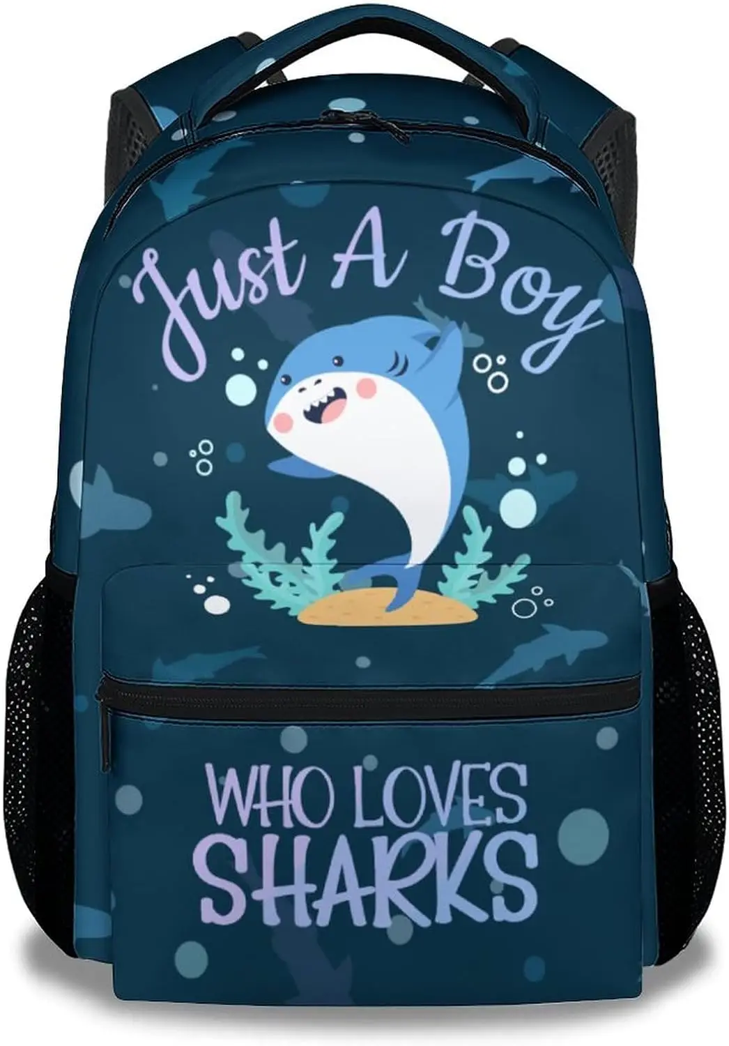 Shark Backpack for Boys Girls, 16 Inch Cute Backpack for School, Blue, Large Capacity, Durable
Shark Backpack for Boys Girls, 16 Inch Cute Backpack for School, Blue, Large Capacity, Durable