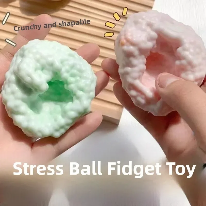 Crunchy Squishy Stress Ball Dual Texture Sensory Toy for Anxiety Relief - Fidget Hand Exercise Relax
Crunchy Squishy Stress Ball Dual Texture Sensory Toy for Anxiety Relief - Fidget Hand Exercise Relax