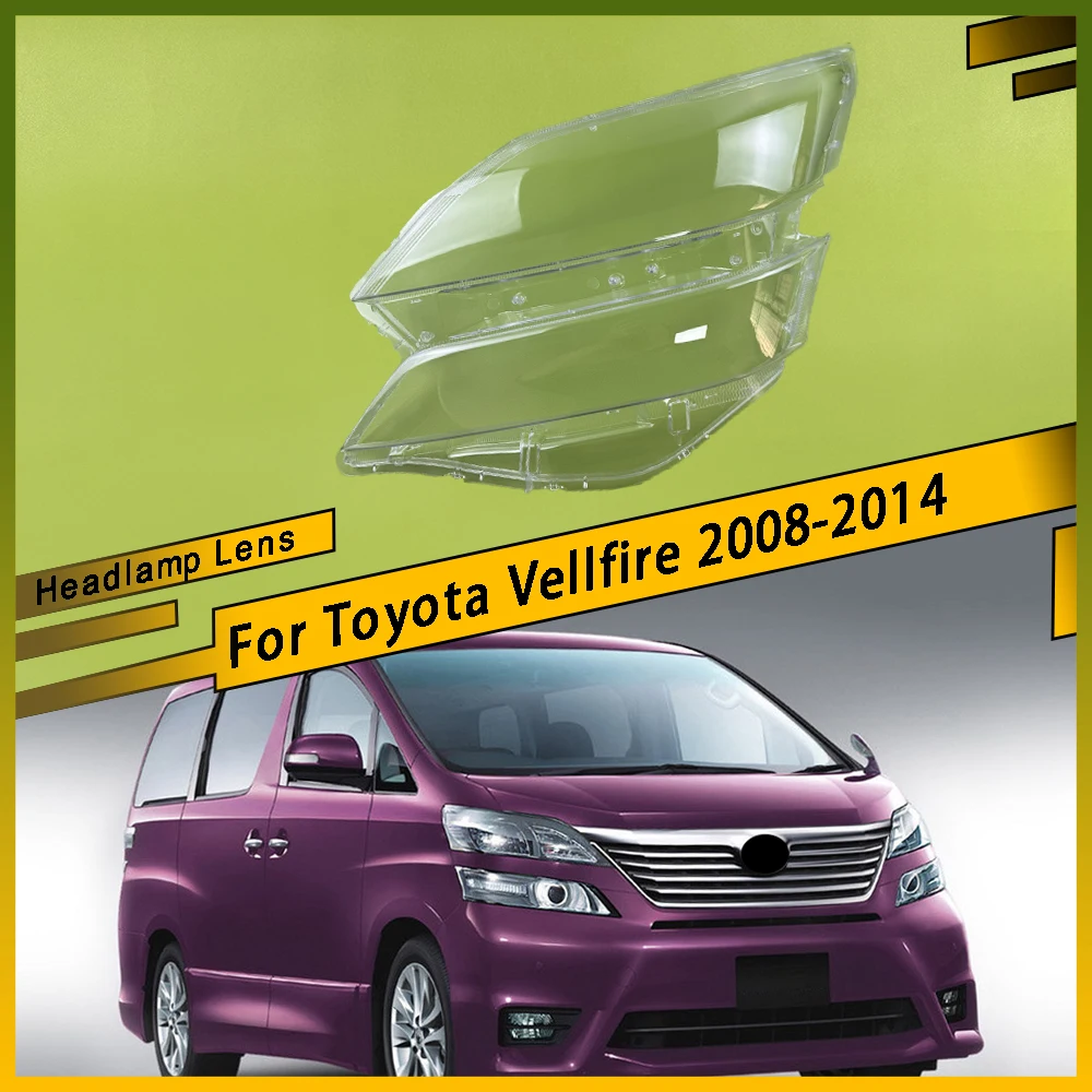 For Toyota Vellfire 2008 - 2014 Left Right Transparent Headlight Lens Cover Headlamp Lampshade Lampcover Head Lamp Glass Shell
For Toyota Vellfire 2008 - 2014 Left Right Transparent Headlight Lens Cover Headlamp Lampshade Lampcover Head Lamp Glass Shell