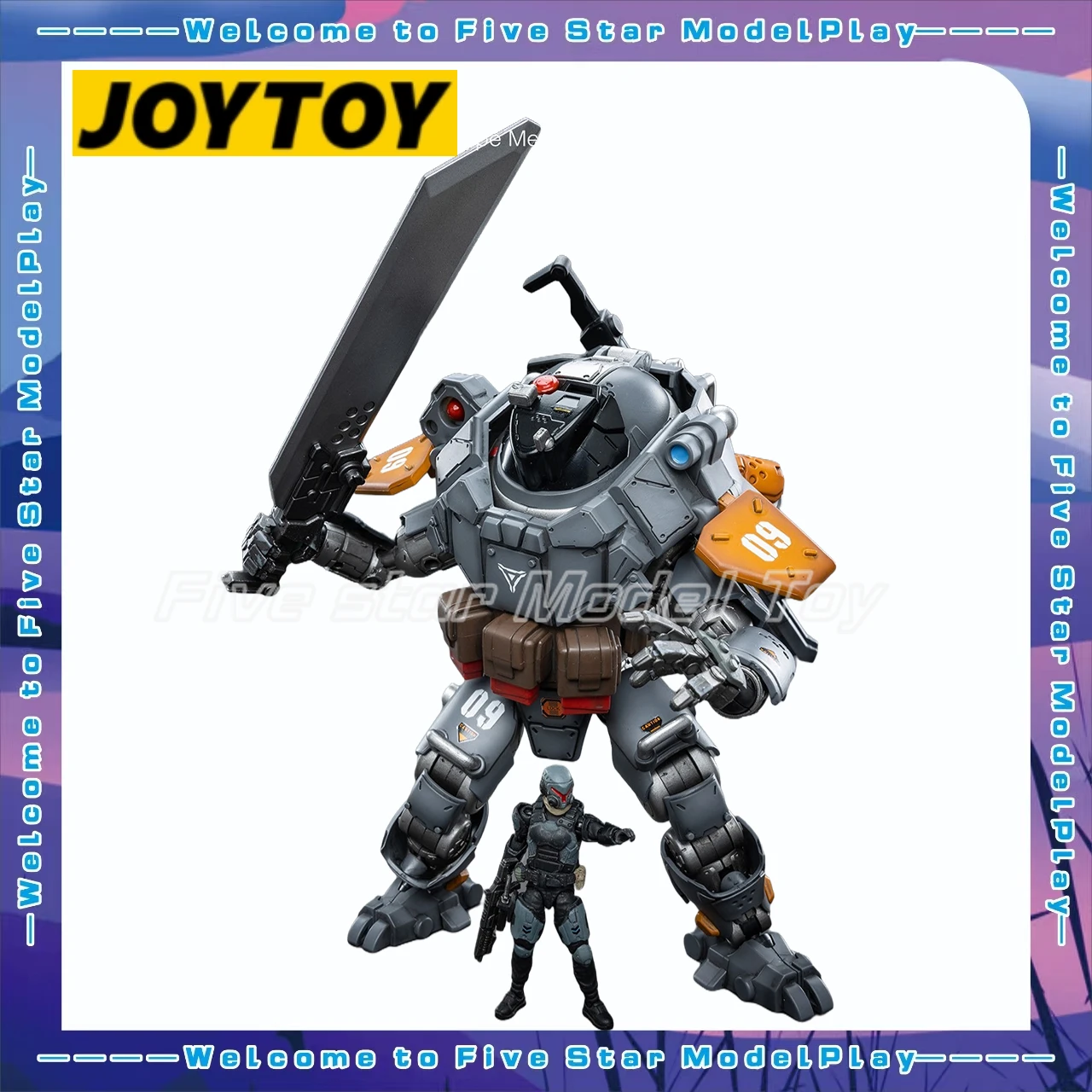 【FS】JOYTOY масштаб 1/18 фигурки Lron Wrecker 09 Pursue Type Mecha модели игрушки подарки
【FS】JOYTOY масштаб 1/18 фигурки Lron Wrecker 09 Pursue Type Mecha модели игрушки подарки