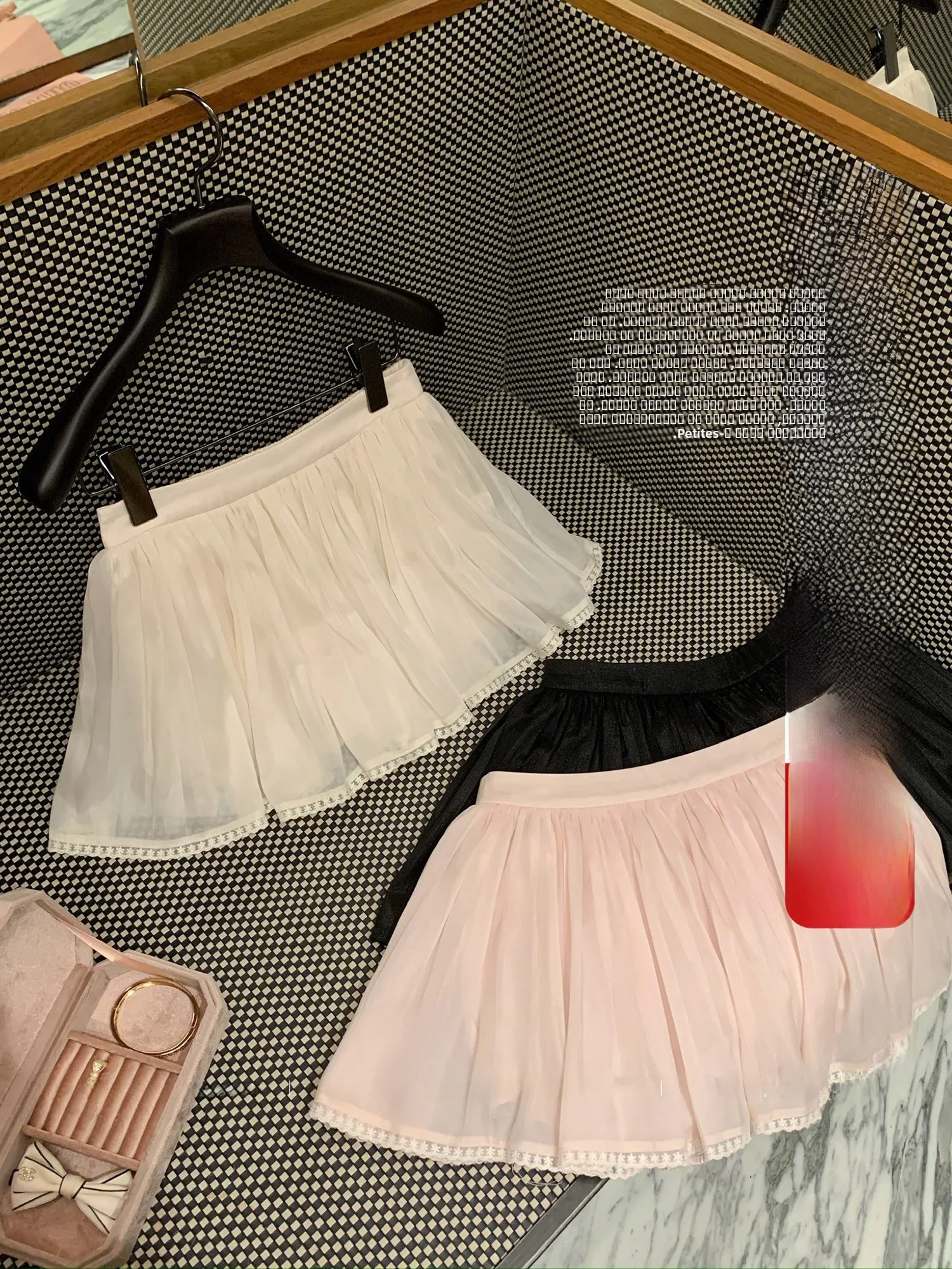 Lukira Gentle Chiffon f Skirt Pure Color Lace Trim Pleated ort Skirt Women's Spring 2026 Breathable Skin-Friendly Polyes...
Lukira Gentle Chiffon f Skirt Pure Color Lace Trim Pleated ort Skirt Women's Spring 2026 Breathable Skin-Friendly Polyes...